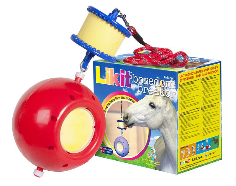 Boredom Breaker Horse Toy by Lixit Jeffers