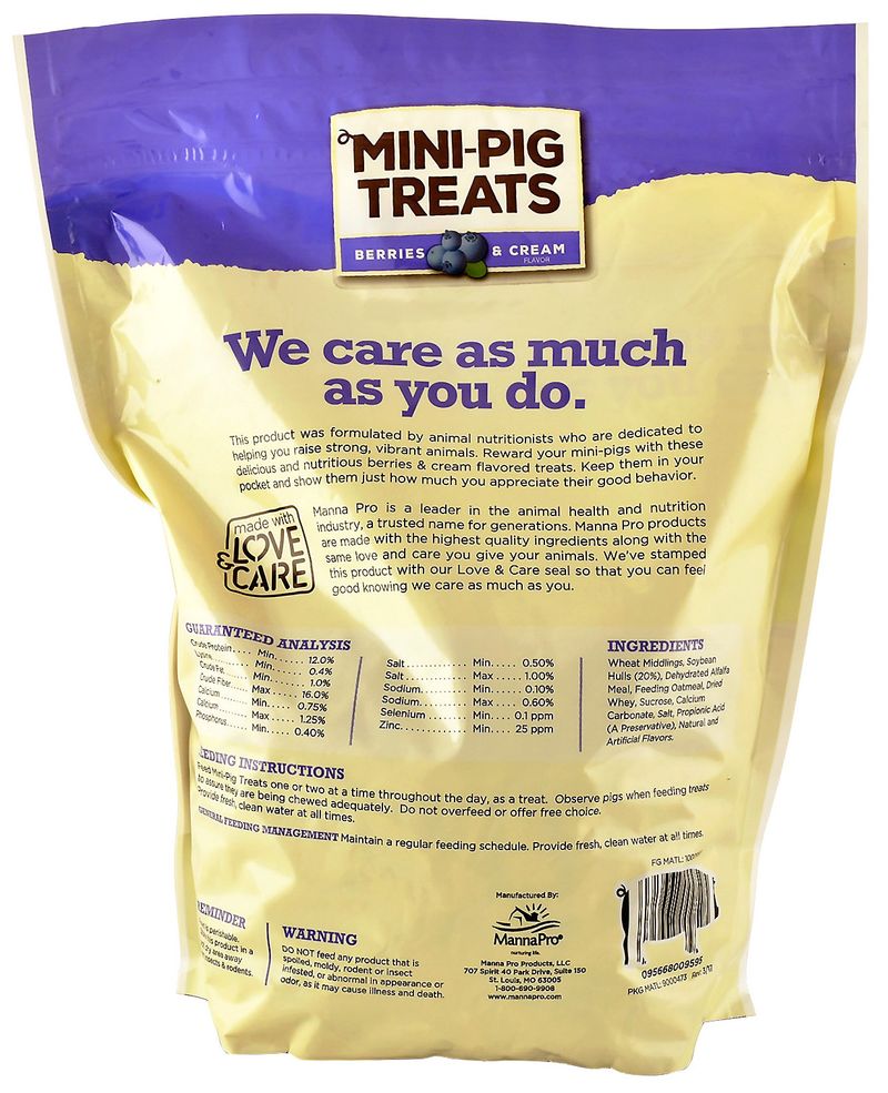 Manna pro outlet mini pig food