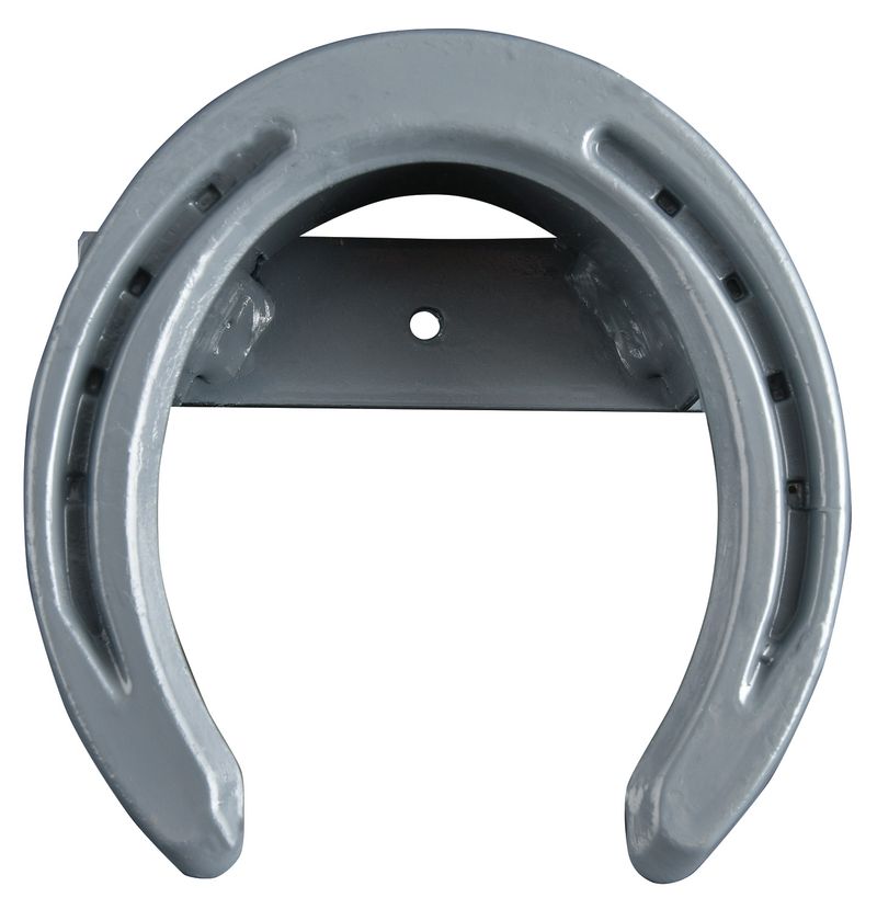 Horseshoe Bridle Rack, Steel Gray Jeffers