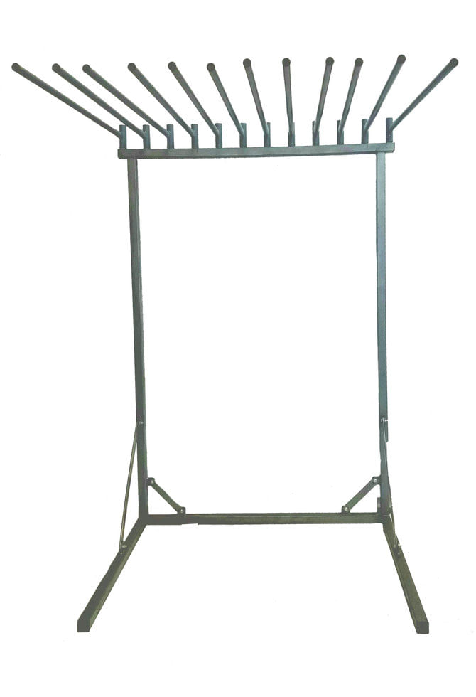 12 Arm Free Standing Blanket Rack Jeffers