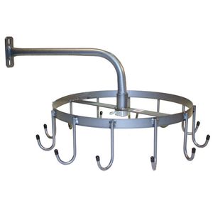 Rotary 12 Hook Wall Mount Bridle Rack