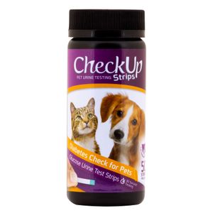 CheckUp Diabetes Detection Glucose Test Strips, Dog/Cat