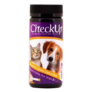 CheckUp Blood in Urine Test Strips, Dog/Cat