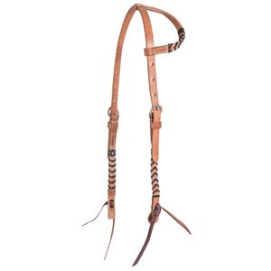 Classic Equine Laced One Ear Headstall, Full