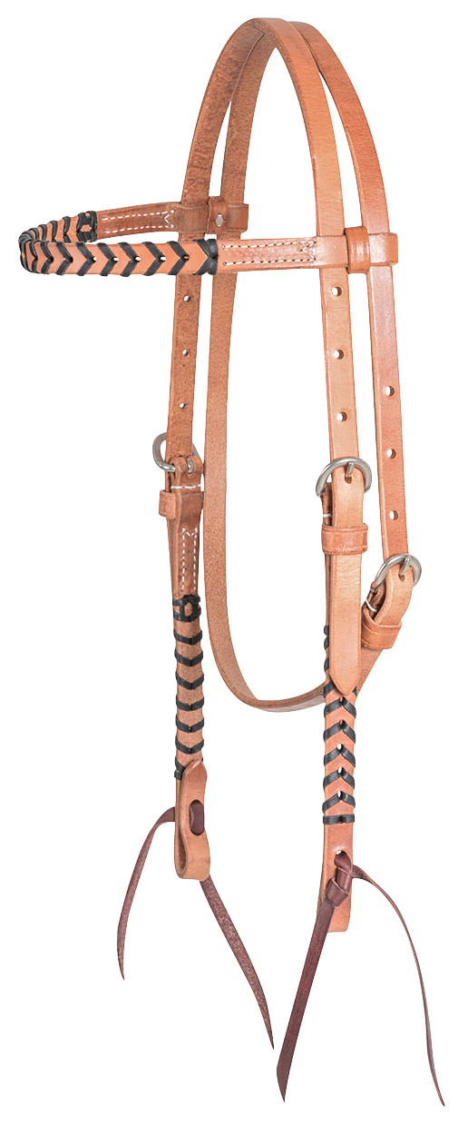 Classic Equine Laced Browband Headstall - Jeffers