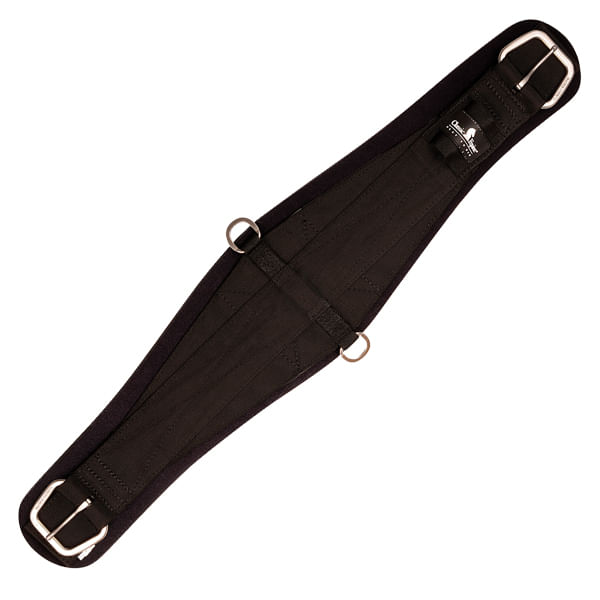 30 In. Black Classic Equine Featheflex Ope Cinch Gith Hose