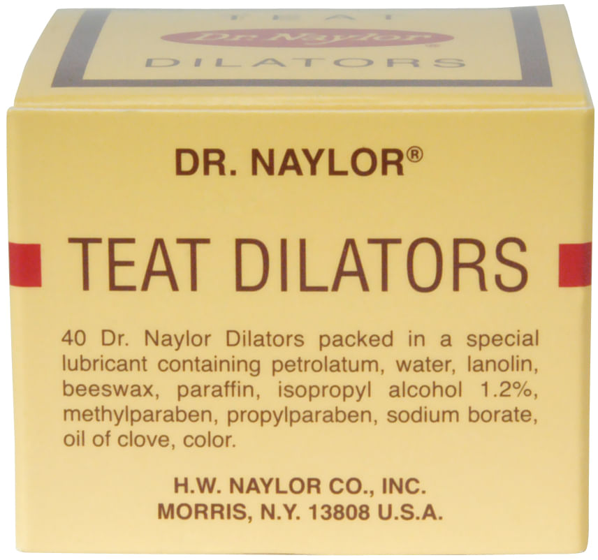 Dr. Naylor's Teat Dilators - Jeffers