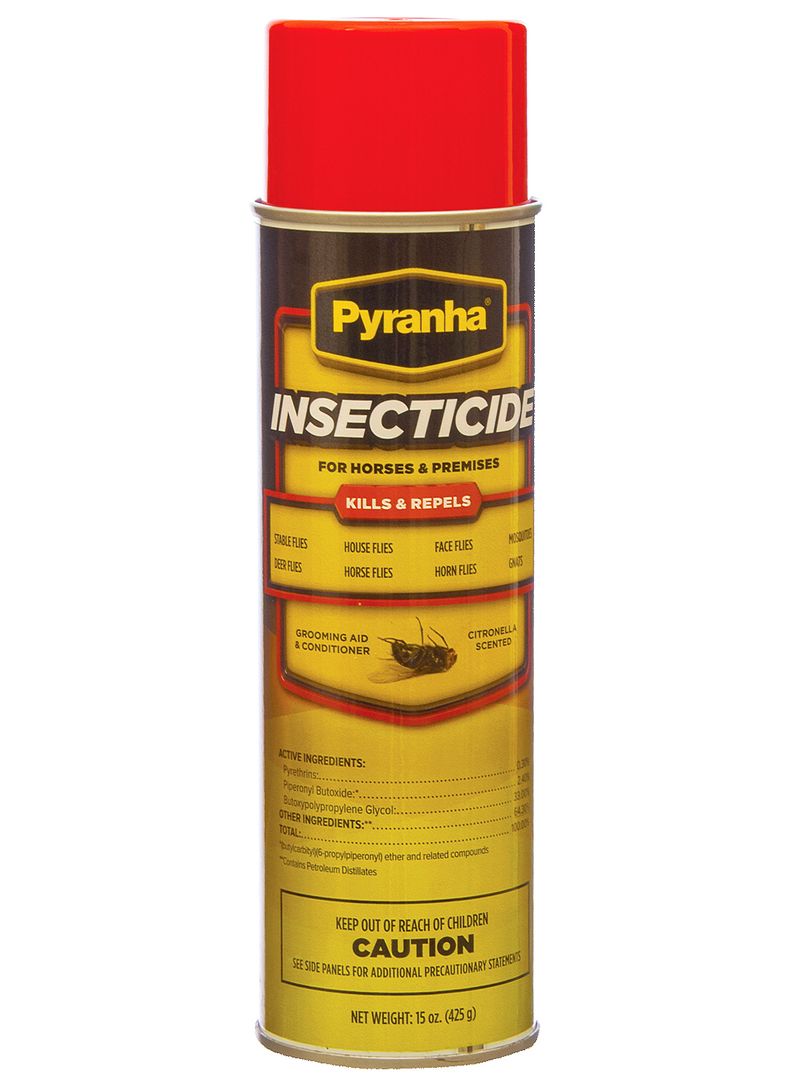 Pyranha Aerosol Insecticide for horses, 15 oz Jeffers
