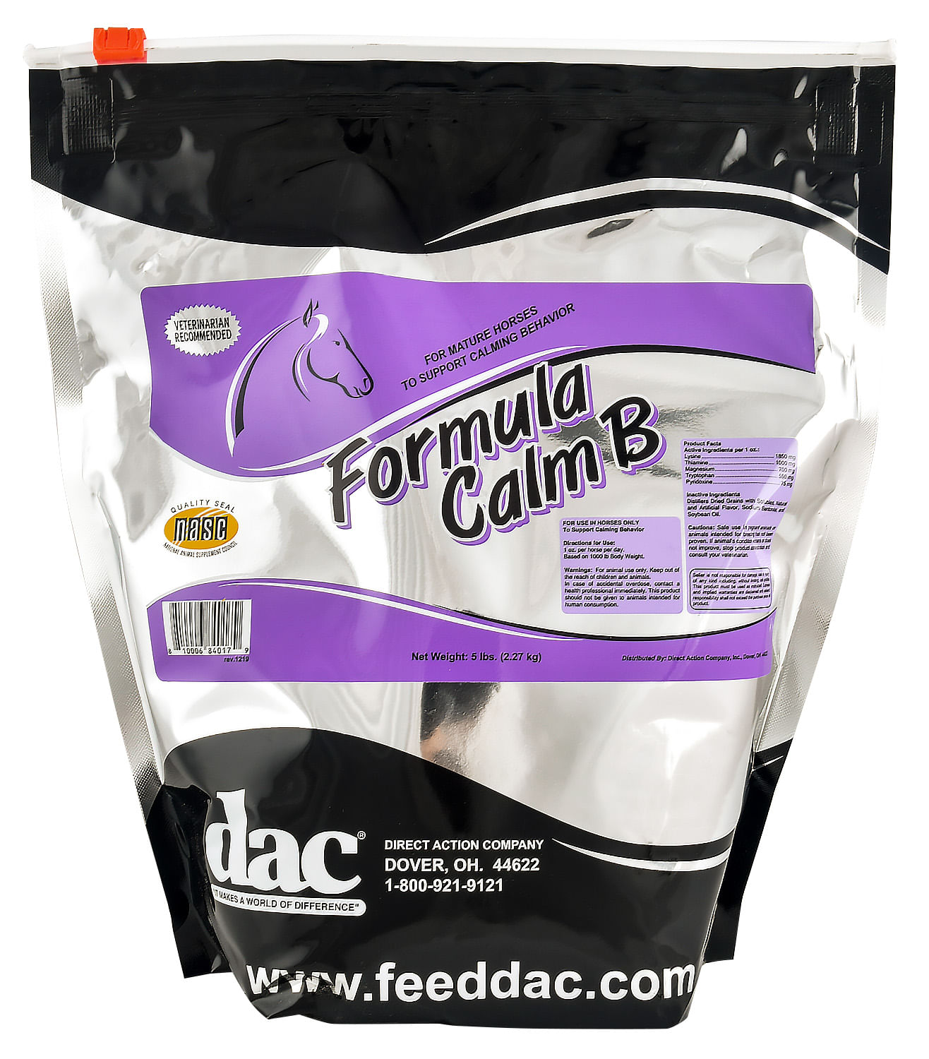 dac Formula Calm B Horse Supplement Jeffers