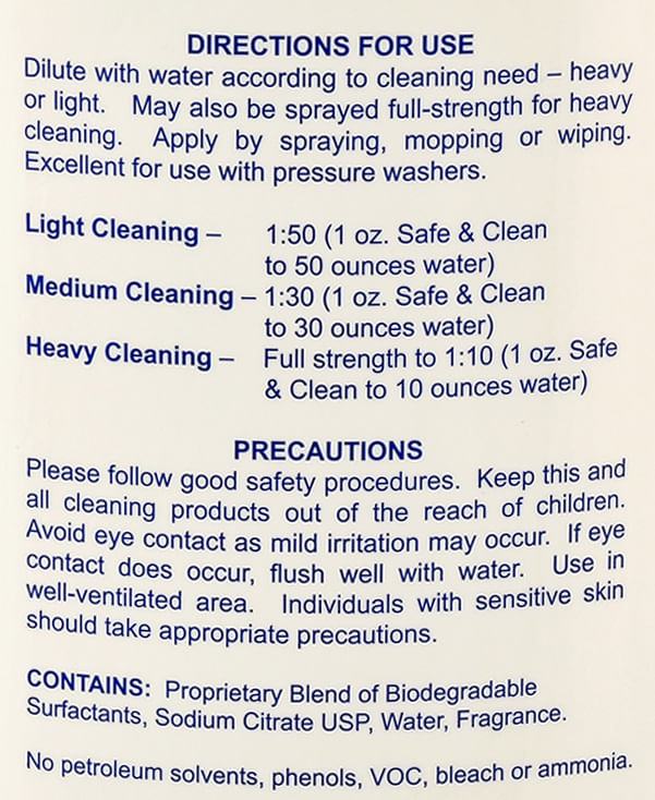 Pure Planet Safe & Clean Concentrated Multi-Purpose Cleaner - Jeffers