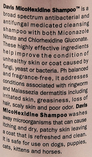 Davis-MicoHexidine-Medicated-Shampoo