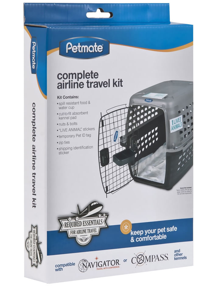 Petmate Complete Airline Travel Kit Jeffers