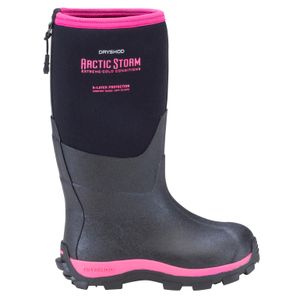 Kid's Arctic Storm Extreme-Cold Conditions Boot, Black/Pink