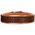 Padded Metallic Leather Bracelet with Engraved Plate