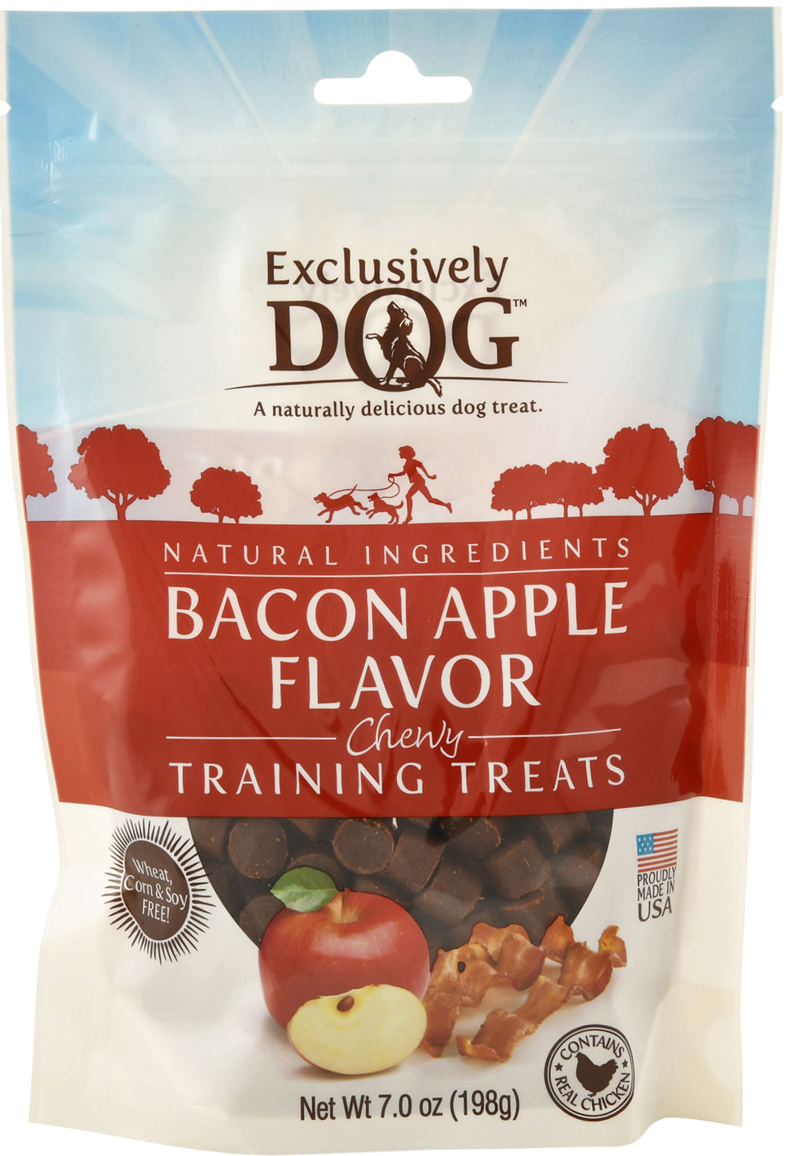Bacon Apple Flavor Chewy Training Treats Jeffers