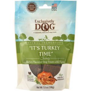 It's Turkey Time Chewy Dog Treats