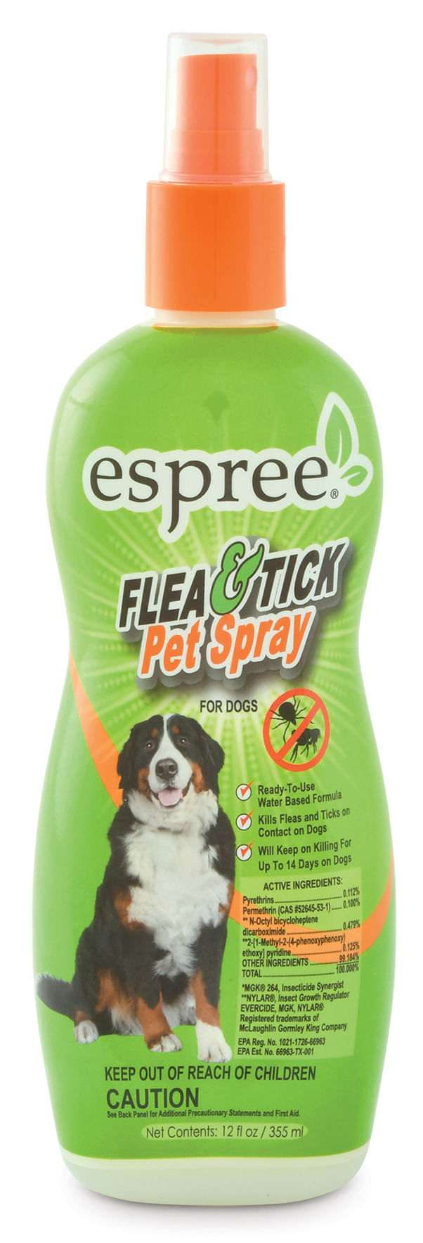 Espree Flea & Tick Spray, 12 oz Jeffers