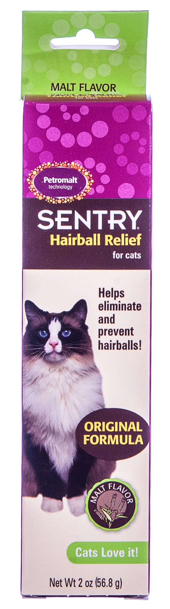 Sentry Petromalt Hairball Relief, 2 oz Jeffers