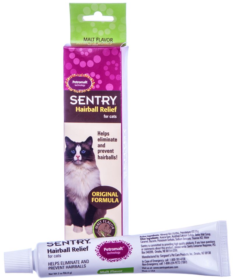 Sentry hairball relief for cats malt flavor sale