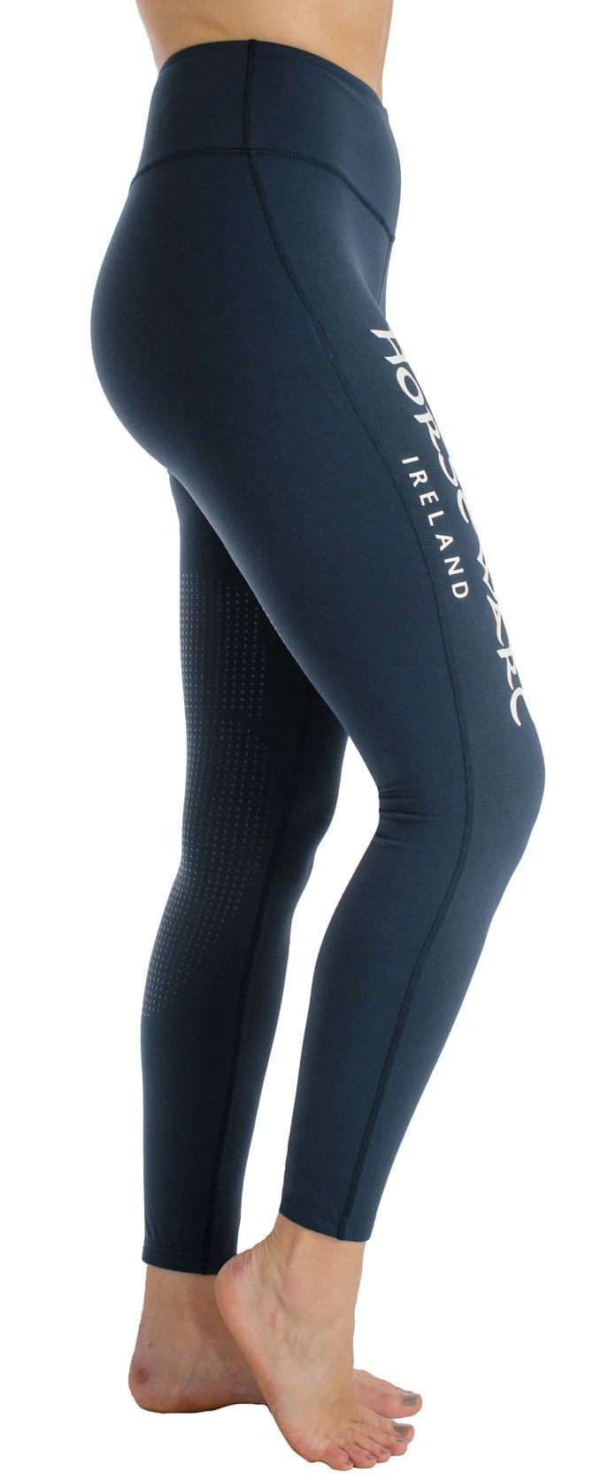 Horseware Ireland Sig Riding Tights, Navy Jeffers