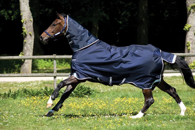 Rambo-Duo-1000D-Turnout-Horse-Blanket-w--Hood-400g