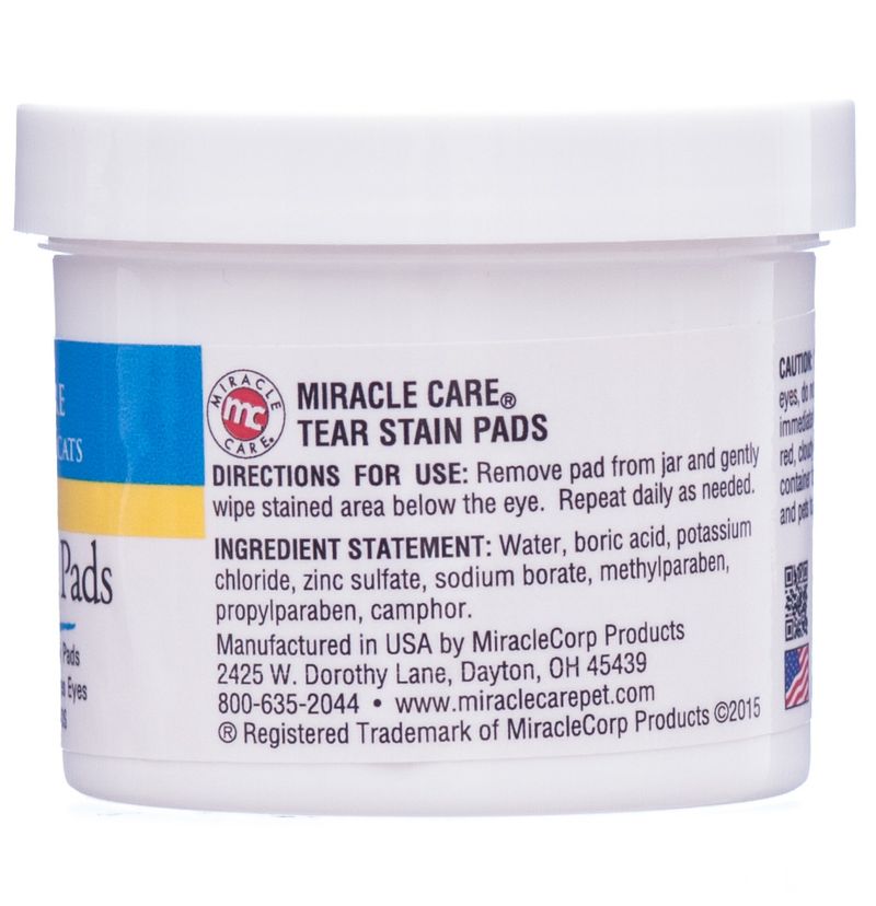 Dog Tear Stain Remover Pads, 90 count Jeffers