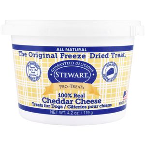 Stewart Pro-Treat Freeze-Dried Cheddar Cheese Treats for Dogs