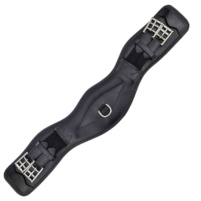 Uniquely English Contoured Dressage Girth for Horses Jeffers