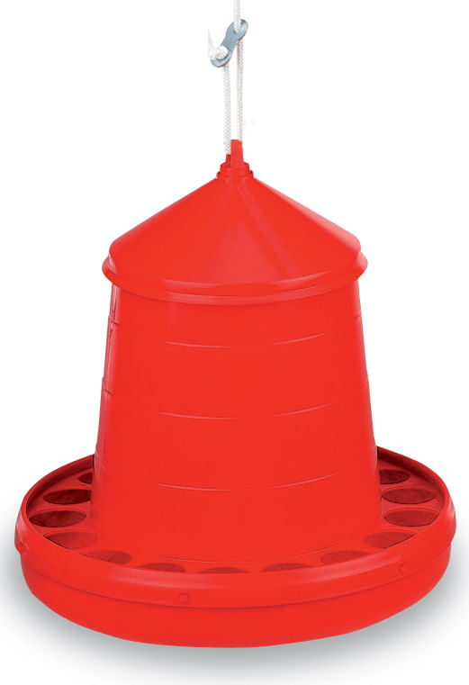 8 lb Plastic Hanging Poultry Chicken Feeder Jeffers