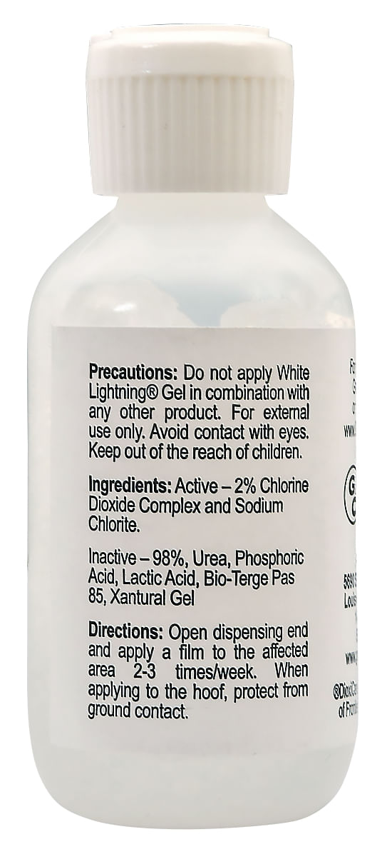 White Lightning Hoof Gel, 2 oz Jeffers