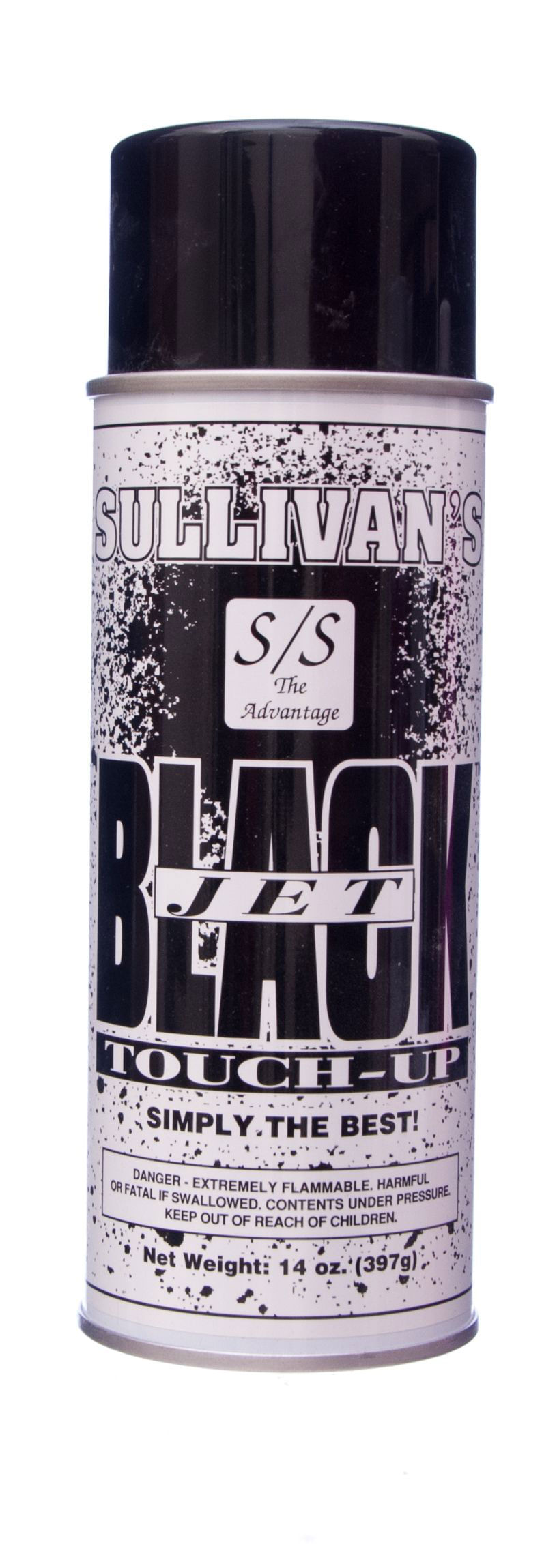 Sullivan's Jet Black TouchUp Spray, 14 oz Jeffers