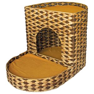 2 Tier Water Hyacinth Cat Bed