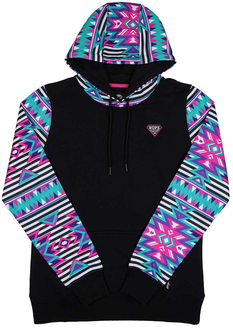 Hooey--Rope-Like-a-Girl--Aztec-Hoodie