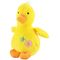 Jeffers 4" Baby Duck Plush Squeak Toy, each