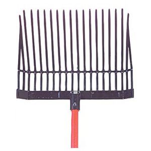 Manure & Bedding Fork (18 tines) w/ 48" Handle