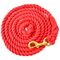 Colorful Cotton Lead Ropes w/Brass Bolt Snap