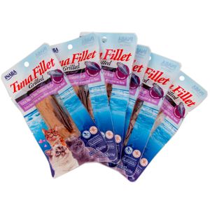 Grilled Tuna Fillet Extra Tender in Tuna Broth Cat Treat, 6-pk