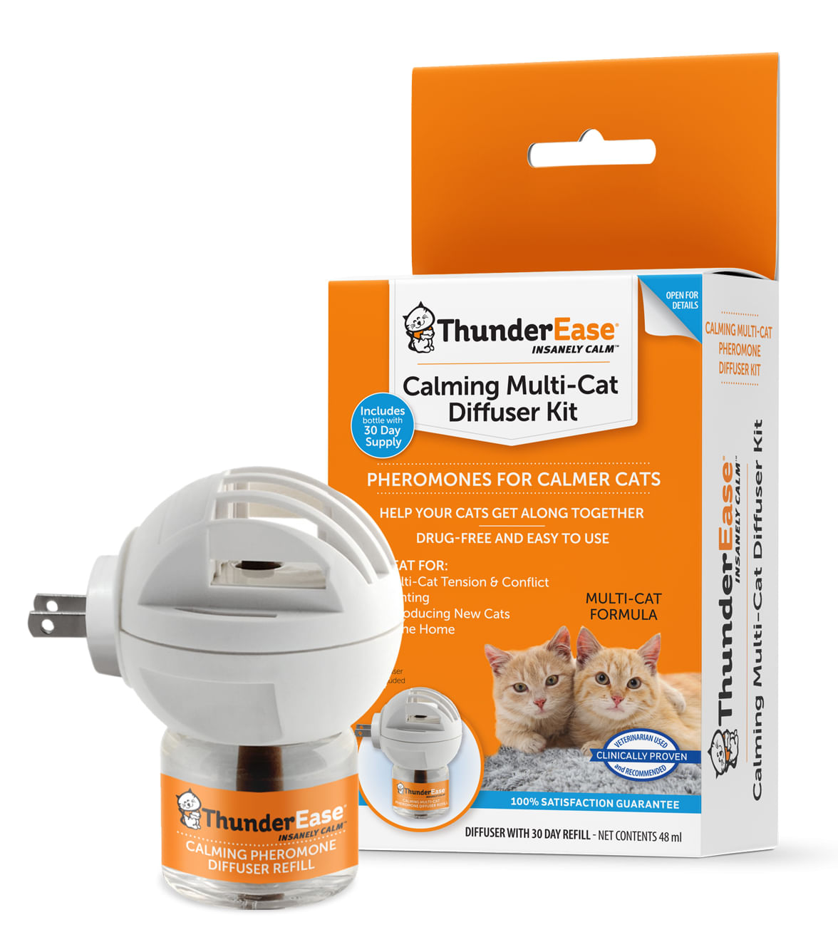 ThunderEase Multi Cat Calming Diffuser Kit Jeffers