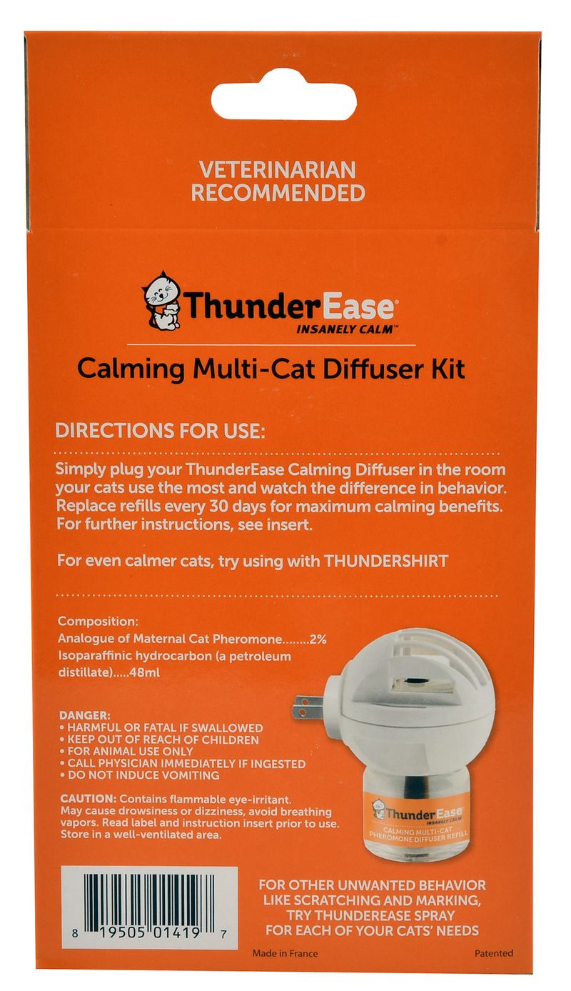 Thunderease cat best sale calming diffuser