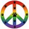 Peace Signs Magnet