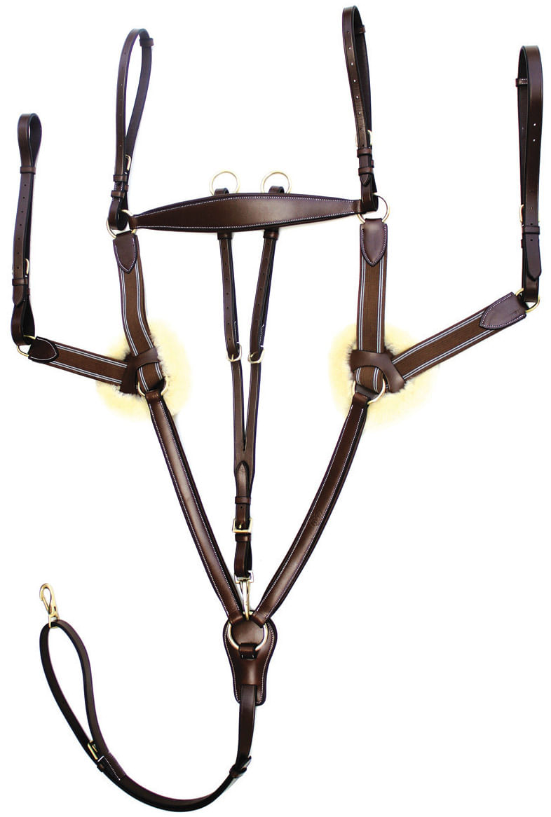Pro-5-Point-Elastic-Breastplate-Martingale