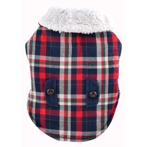 Plaid Walking Dog Coat