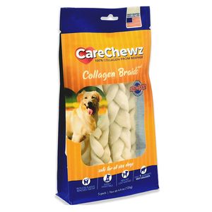 5 Pack CareChewz Collagen Braids