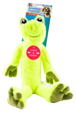 Shake---Squeak-Frogz-Dog-Toy-Assorted-Neon