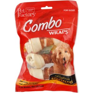 Beefhide w/ Chicken Combo Wraps Dog Chews