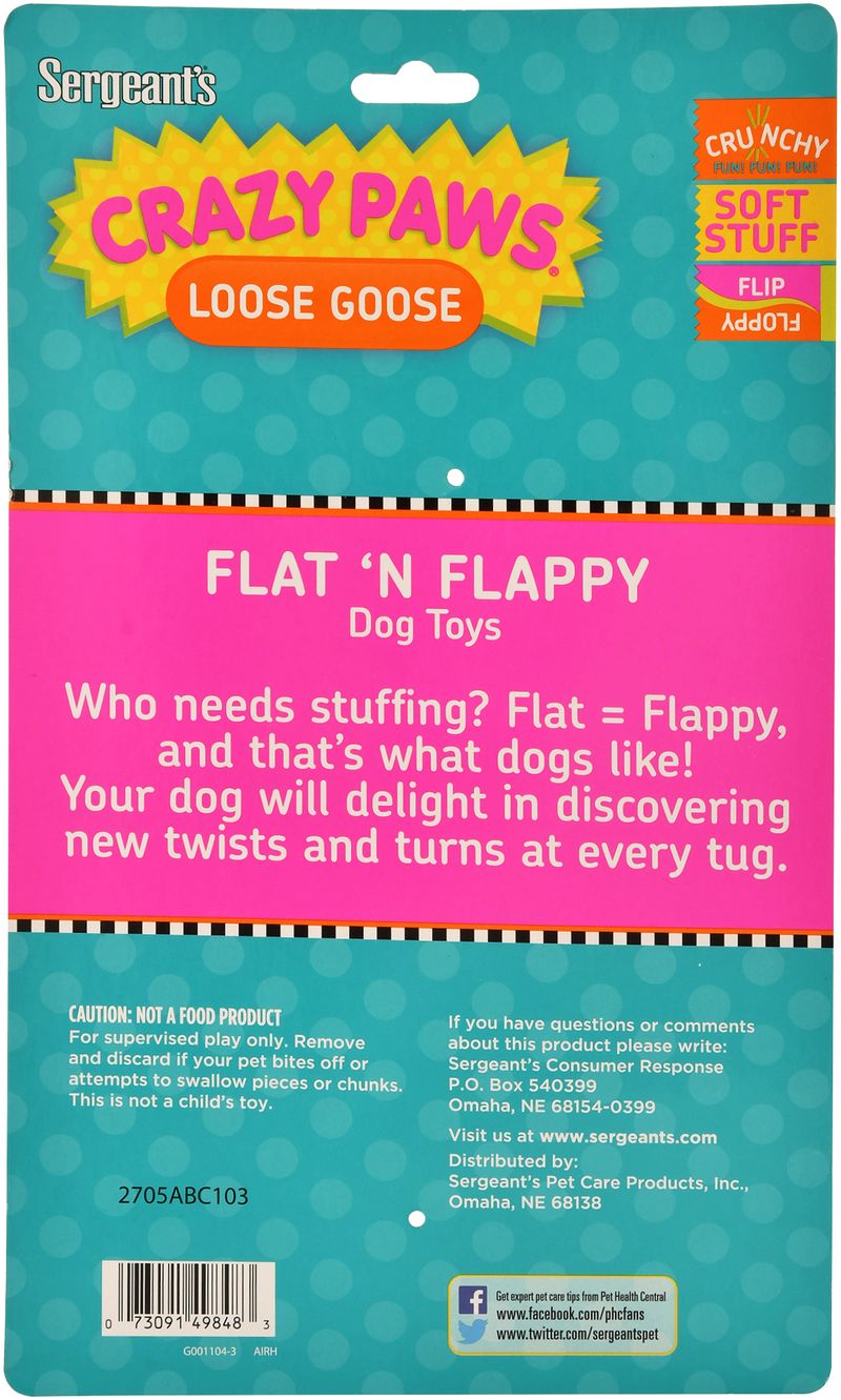 Crazy-Paws-Loose-Goose-Flat--N-Floppy-Dog-Toy