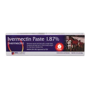 Ivermectin Paste 1.87%, Apple Flavor