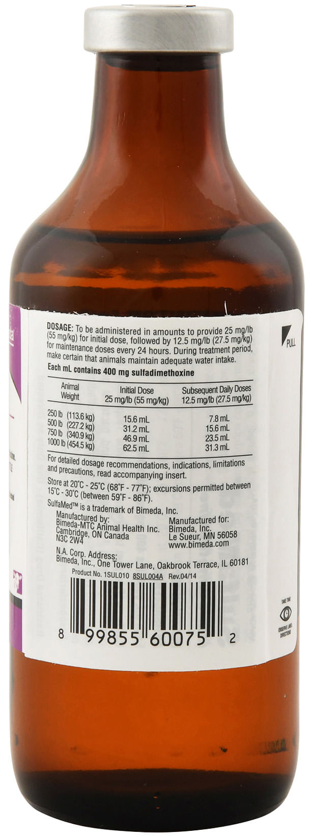 SulfaMed-40--Injection-250-mL