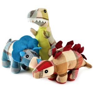 Plaidosaurus Dog Toys, 9.75", Assorted