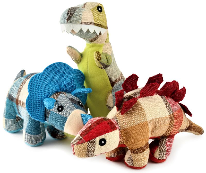 Plaidosaurus-Dog-Toys-9.75--Assorted